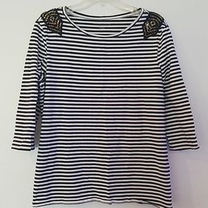 Women's military style top